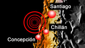 Hilfe für die Erdbebenopfer in Chile