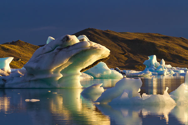 Gletschersee Jökulsarlon in Island